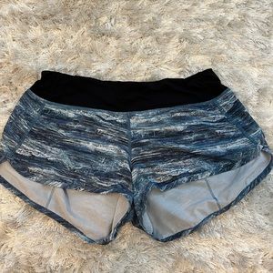 Lululemon shorts, inseam 2.5, liner cut out
